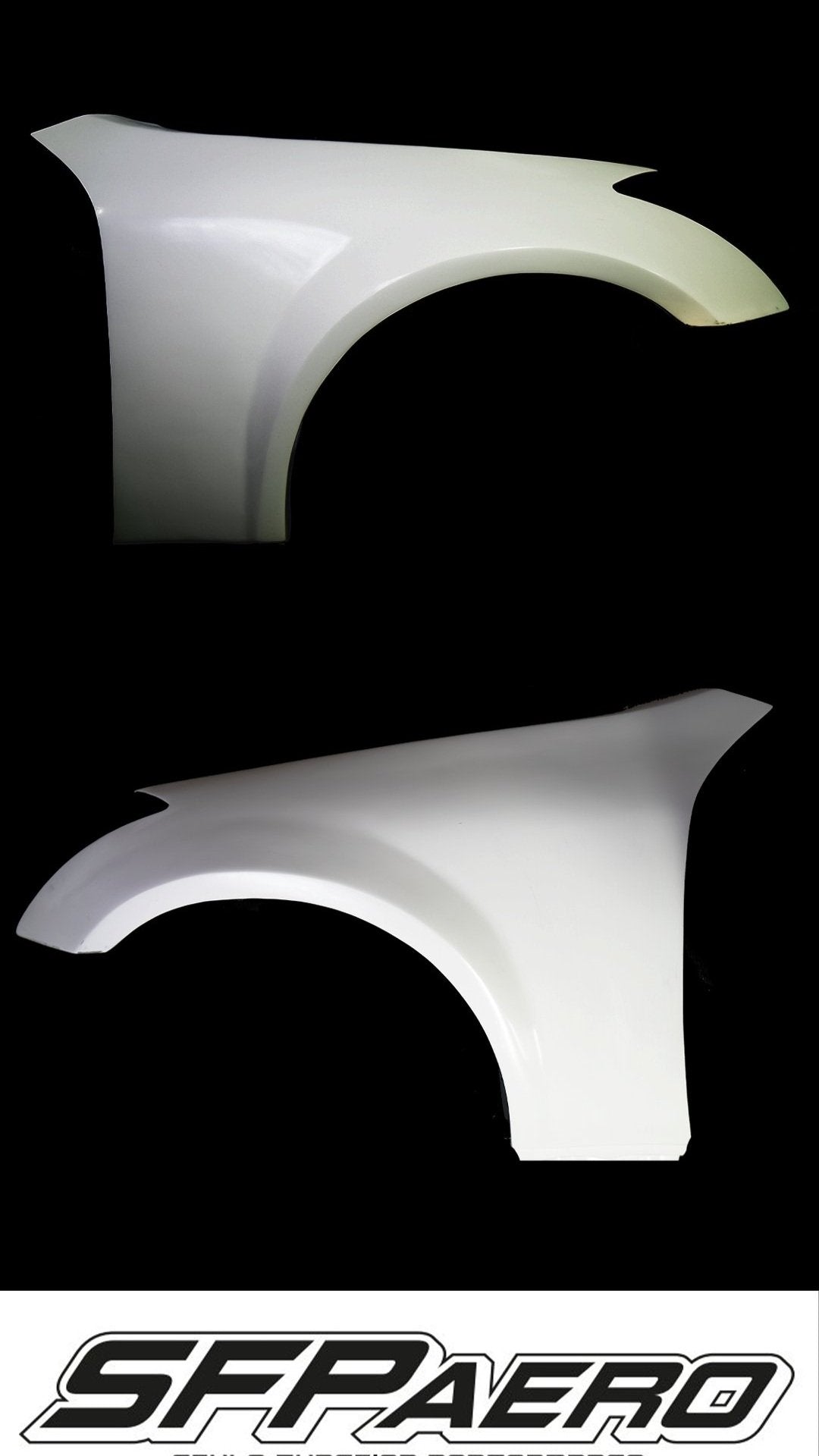 SFP Infiniti G35 COUPE G SPEC FRONT OVER FENDERS 2PC +35mm