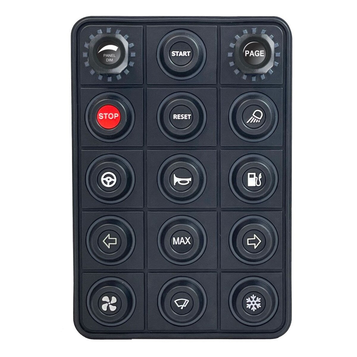 LinkECU Link CAN Keypad 15 Button + 2 Rotary Encoders