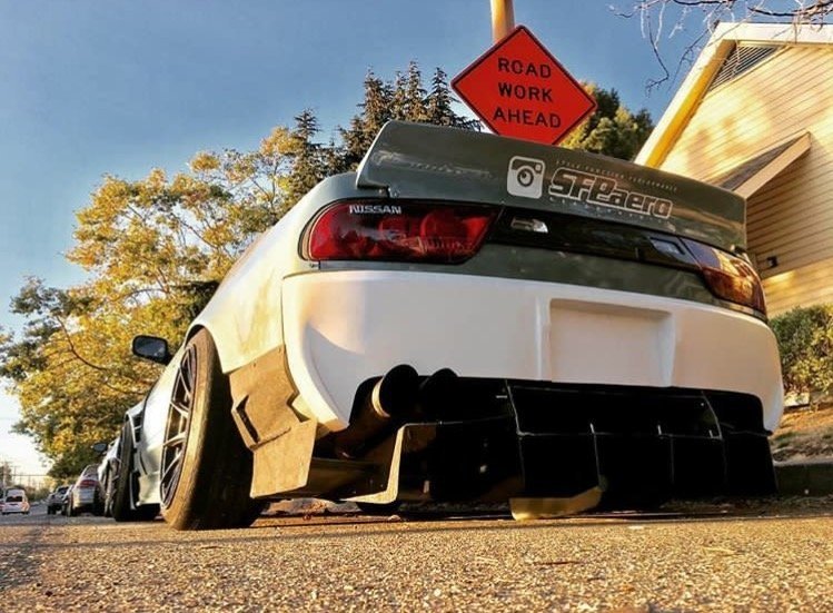 SFP Nissan 240sx Hatchback Rear Bumper Delete