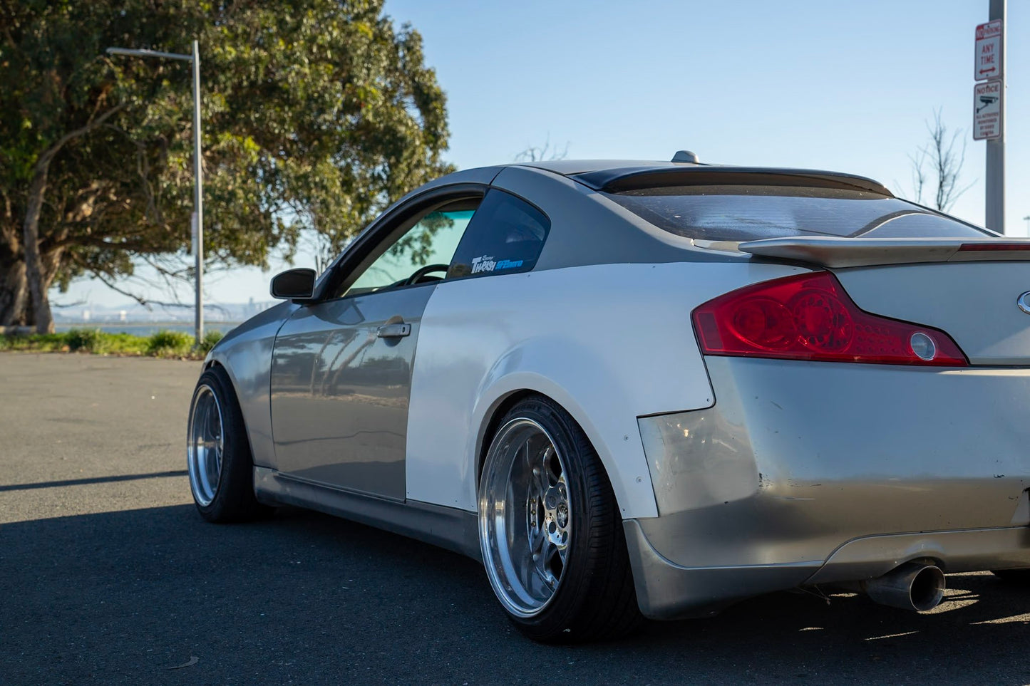 SFP Infiniti G35 COUPE G SPEC REAR OVER FENDERS 2PC +35mm