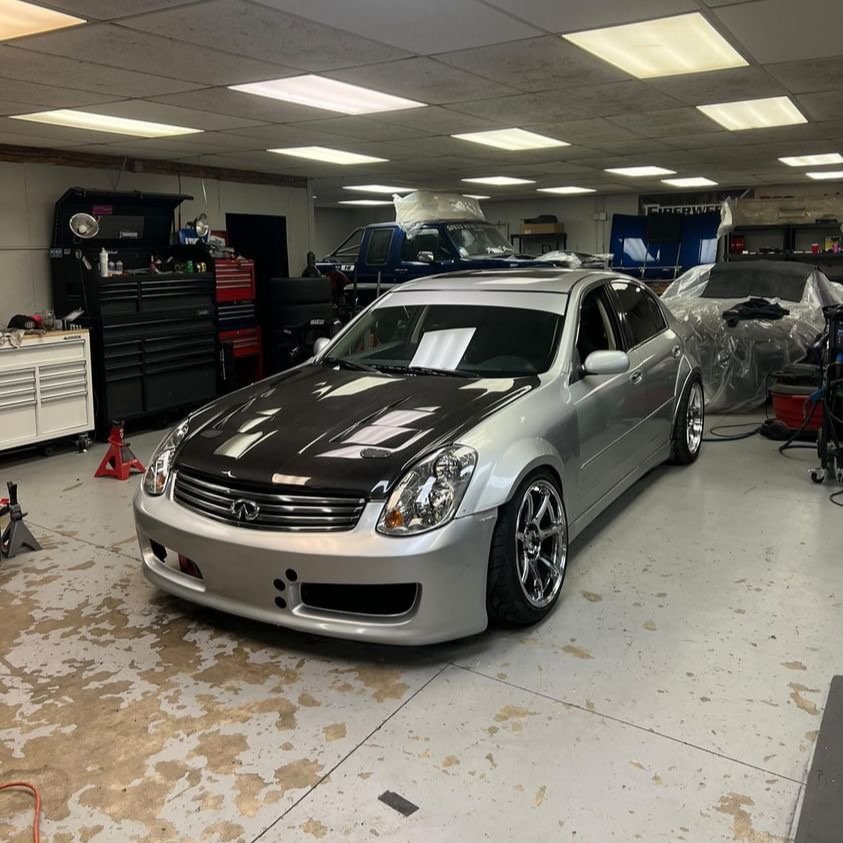 SFP Infiniti G35 SEDAN G SPEC OVER FENDERS FULL SET F+R