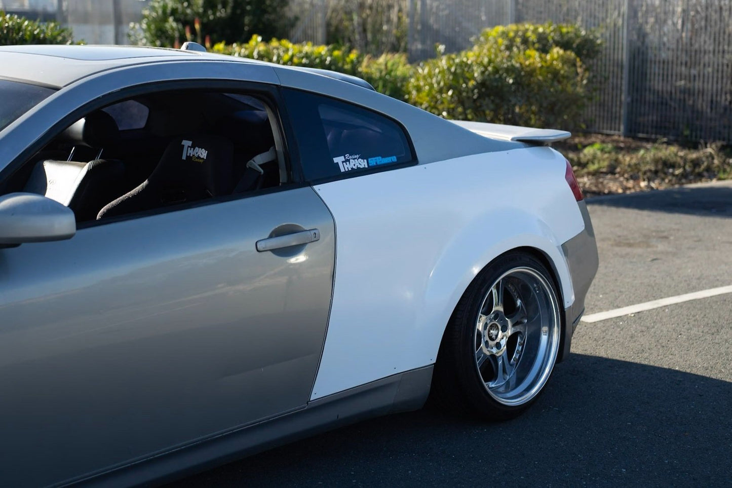 SFP Infiniti G35 COUPE G SPEC REAR OVER FENDERS 2PC +35mm