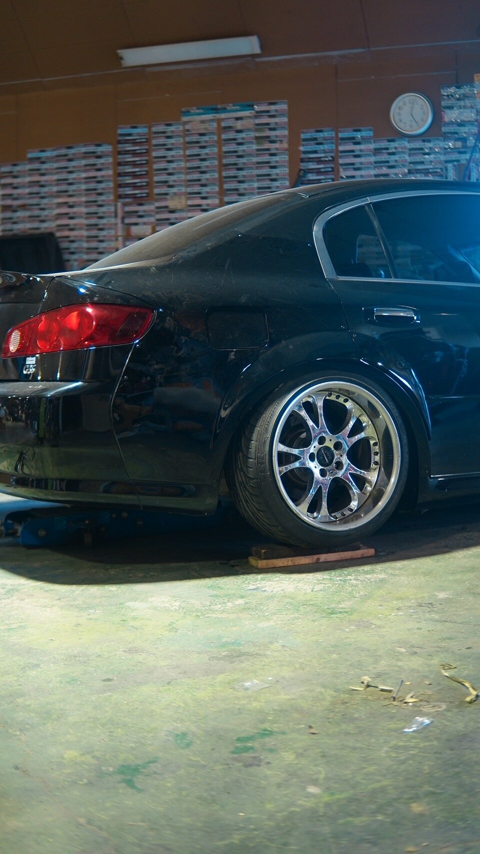 SFP INFINITI G35 SEDAN G SPEC REAR OVER FENDERS 4PC +35mm