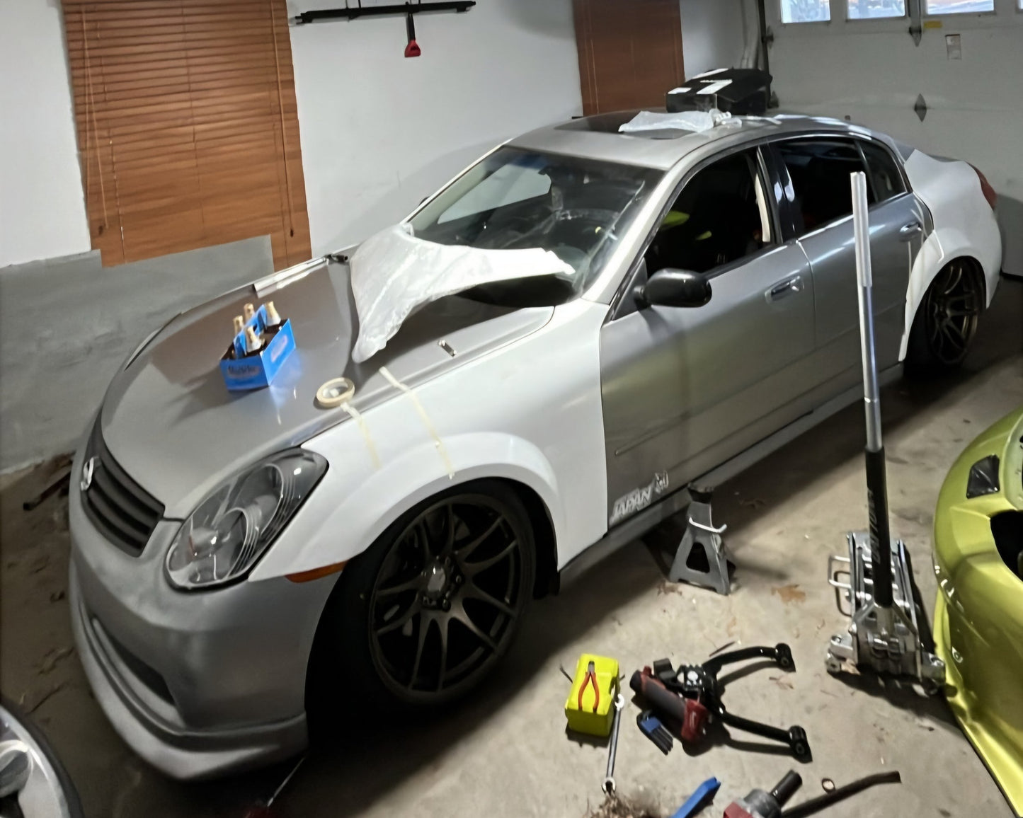 SFP Infiniti G35 SEDAN G SPEC OVER FENDERS FULL SET F+R