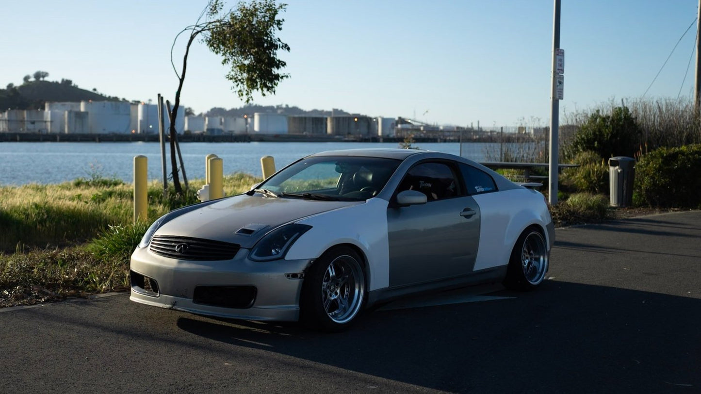 SFP Infiniti G35 COUPE G SPEC OVER FENDERS FULL SET F+R