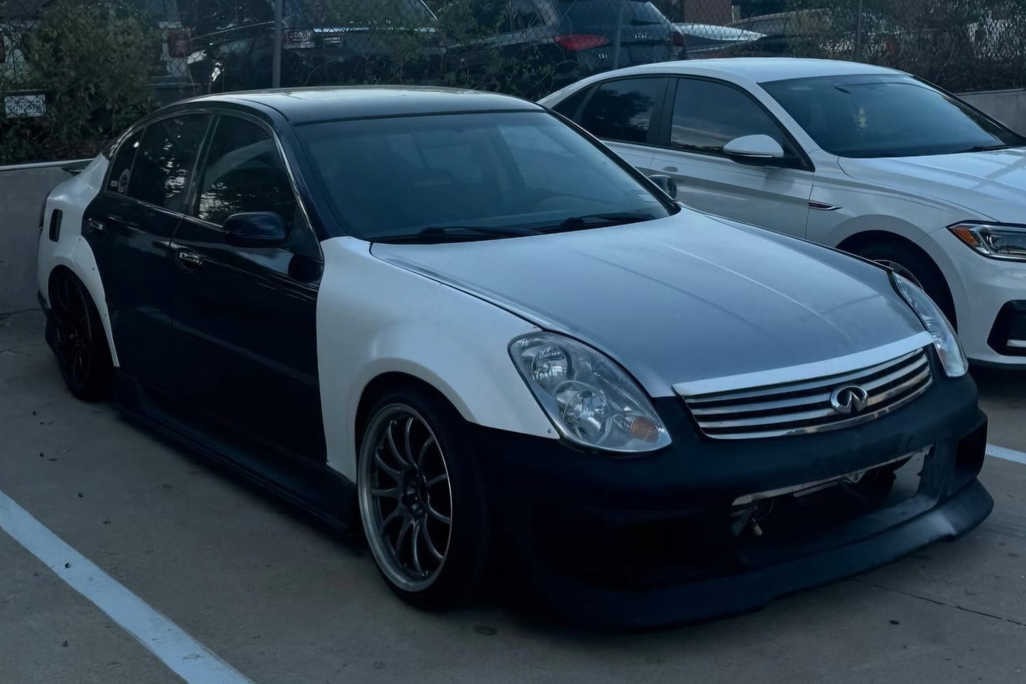 SFP Infiniti G35 Hood Lip