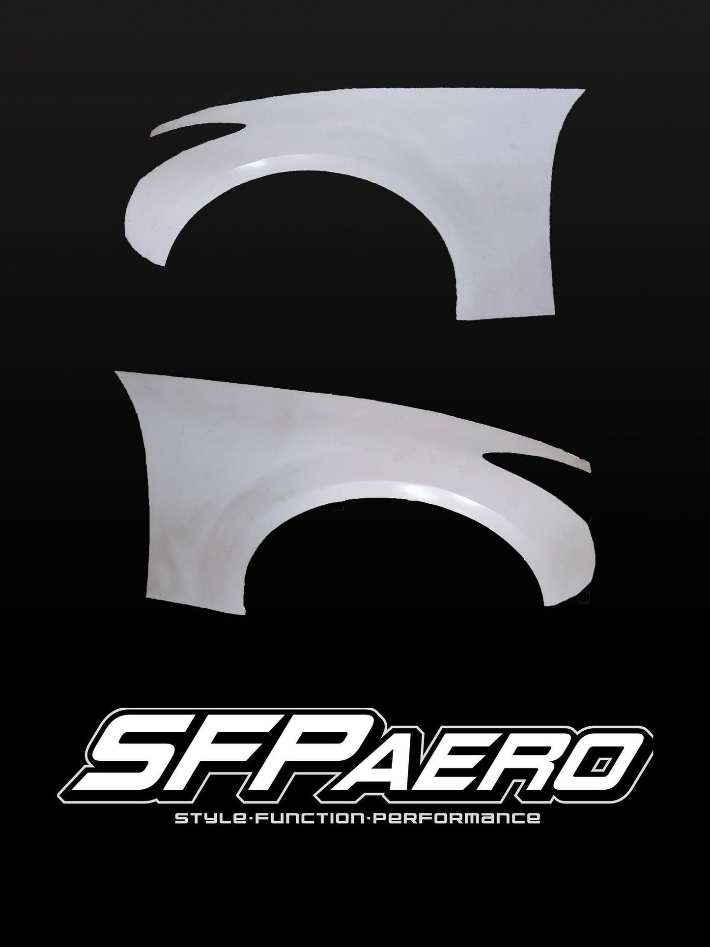 SFP PRE-SALE Infiniti G37 COUPE G SPEC FRONT OVER FENDERS 2PC +35mm